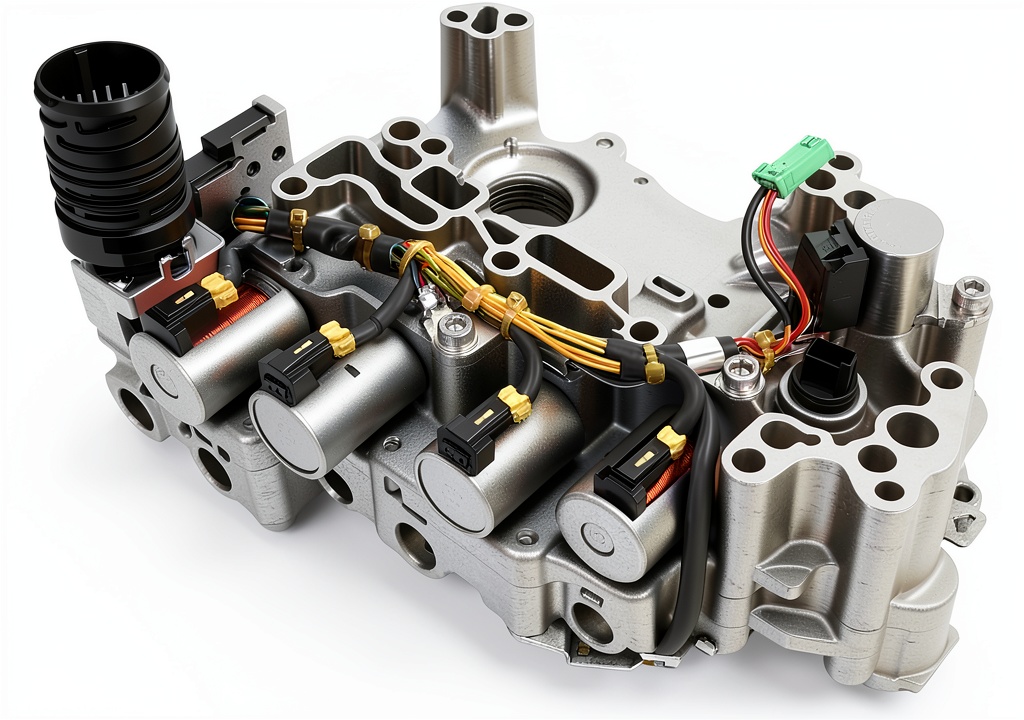 Nissan transmission valve body installation