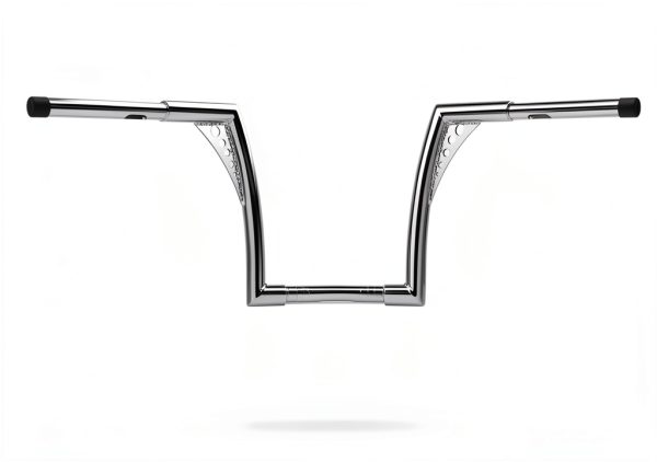 Wsays Chrome Ape Handlebar 12‑14 Inch Motorcycle Handlebars-3