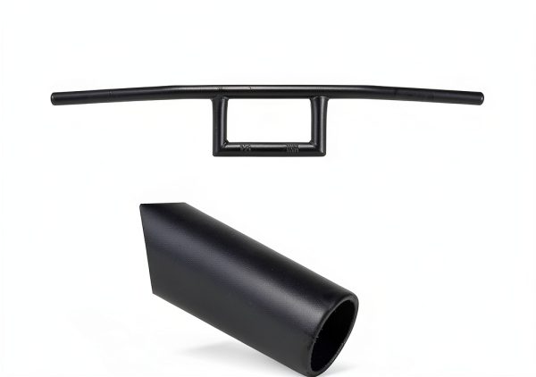 AnXin Cafe Racer Style Handlebars 26.77" Wide 7/8" Steel Powder Coated-2