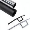 AnXin Cafe Racer Style Handlebars 26.77" Wide 7/8" Steel Powder Coated-3
