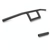 AnXin Cafe Racer Style Handlebars 26.77" Wide 7/8" Steel Powder Coated-1