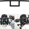 AnXin Cafe Racer Style Handlebars 26.77" Wide 7/8" Steel Powder Coated-0