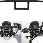 AnXin Cafe Racer Style Handlebars 26.77" Wide 7/8" Steel Powder Coated-0
