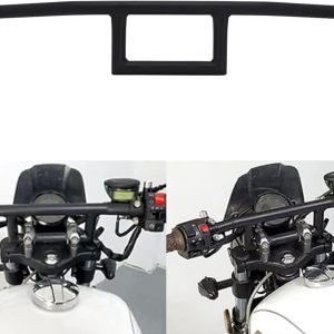 AnXin Cafe Racer Style Handlebars 26.77" Wide 7/8" Steel Powder Coated-0