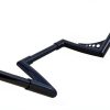 Harley Batwing Handlebar AIRCMT Gloss Black 10in Rise High-6