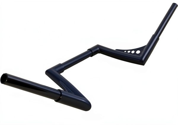 Harley Batwing Handlebar AIRCMT Gloss Black 10in Rise High-6