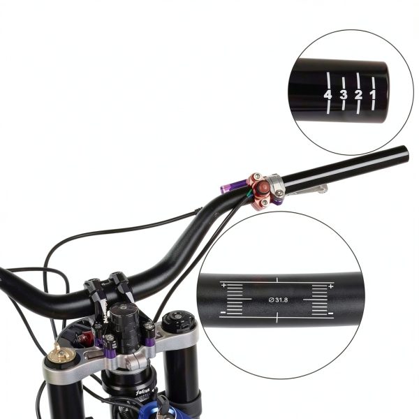 RUTU Mid‑Rise Handlebar Aluminum 31.8mm for Sur‑Ron-3