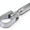 uxcell Motorcycle Handlebar Cross Bar Aluminum Alloy Silver Tone 11.4-2