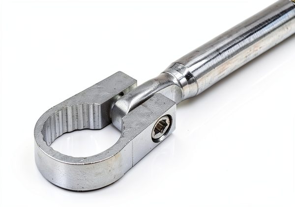 uxcell Motorcycle Handlebar Cross Bar Aluminum Alloy Silver Tone 11.4-2