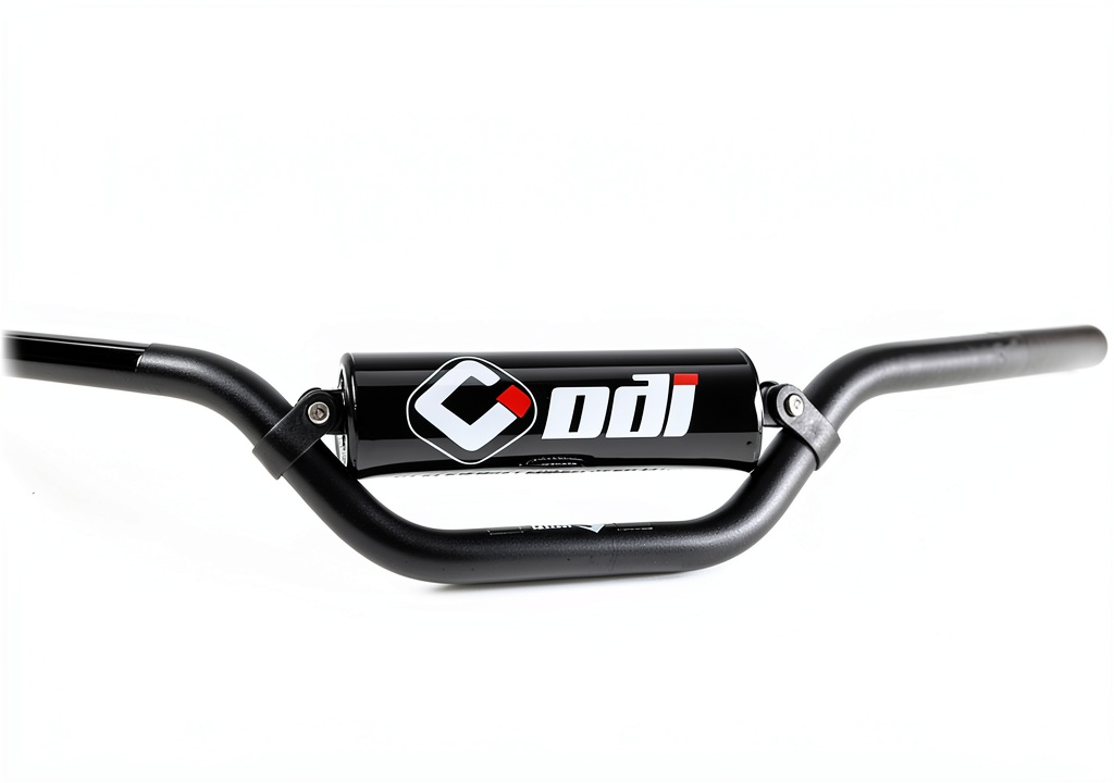 Old Dutch motorcycle handlebar installed on a mini bike