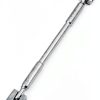 uxcell Motorcycle Handlebar Cross Bar Aluminum Alloy Silver Tone 11.4-0